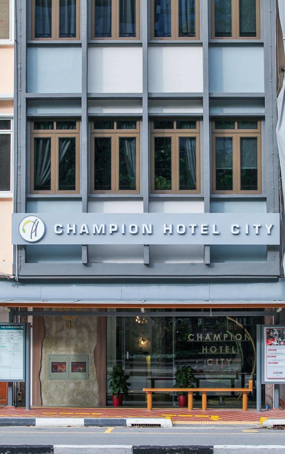 Champion Hotel City Szingapúr Kültér fotó